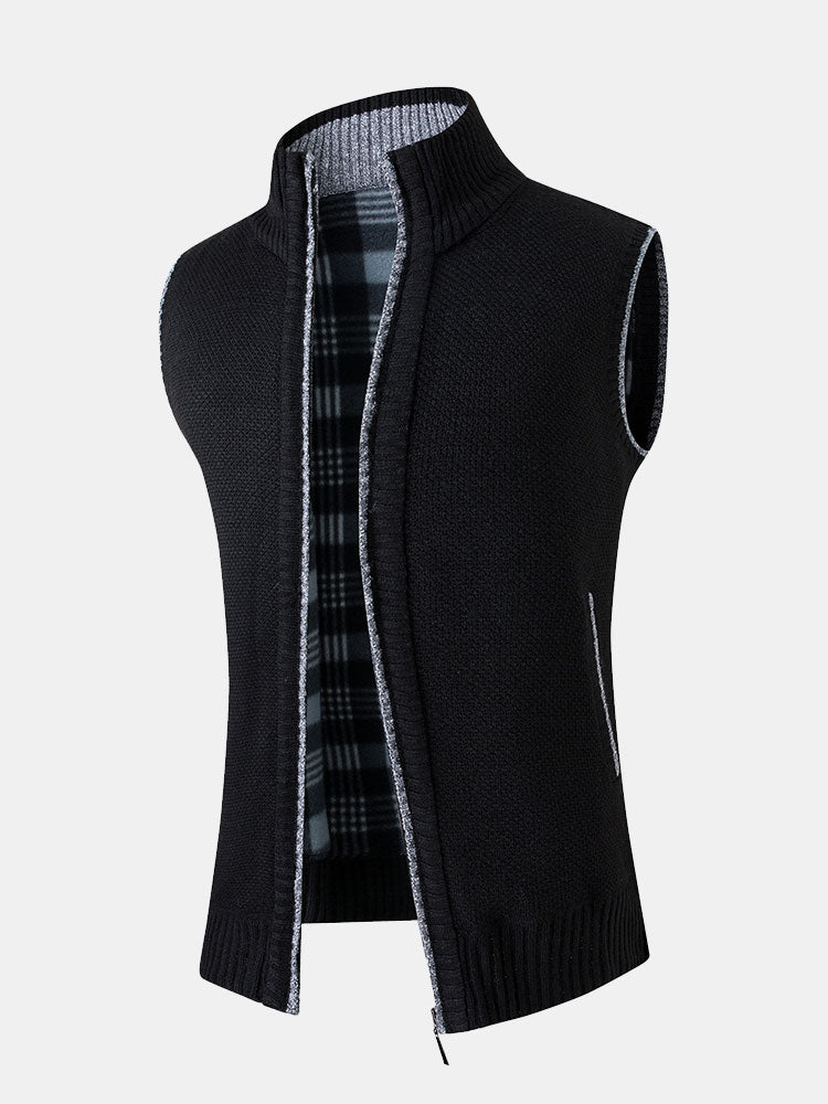 Man Vest Sweater - Naturzy
