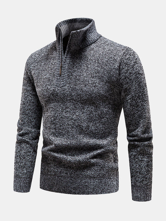 Man Half Zip Sweater - Naturzy