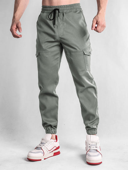 Chino Cargo Jogger Pants - Naturzy
