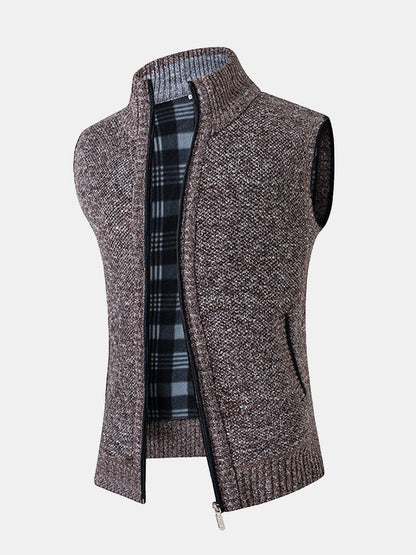 Man Vest Sweater - Naturzy