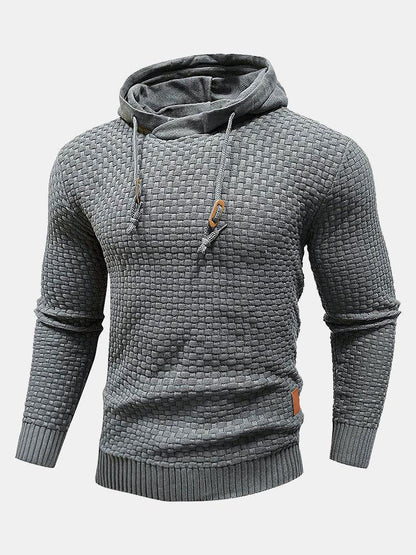 Knit Hooded Sweater - Naturzy