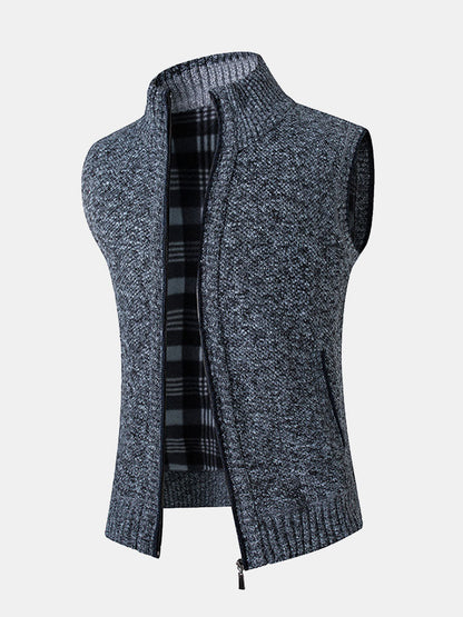 Man Vest Sweater - Naturzy