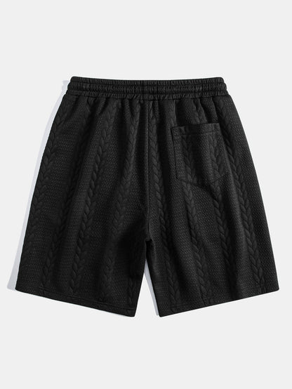 Twist Jacquard Shorts - Naturzy