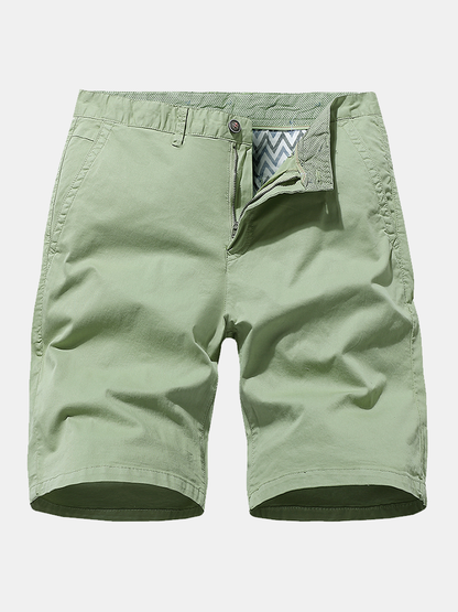 Man Washed Chino Shorts - Naturzy