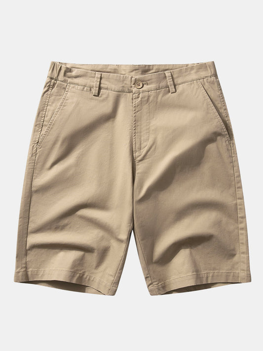Cotton Chino Shorts - Naturzy