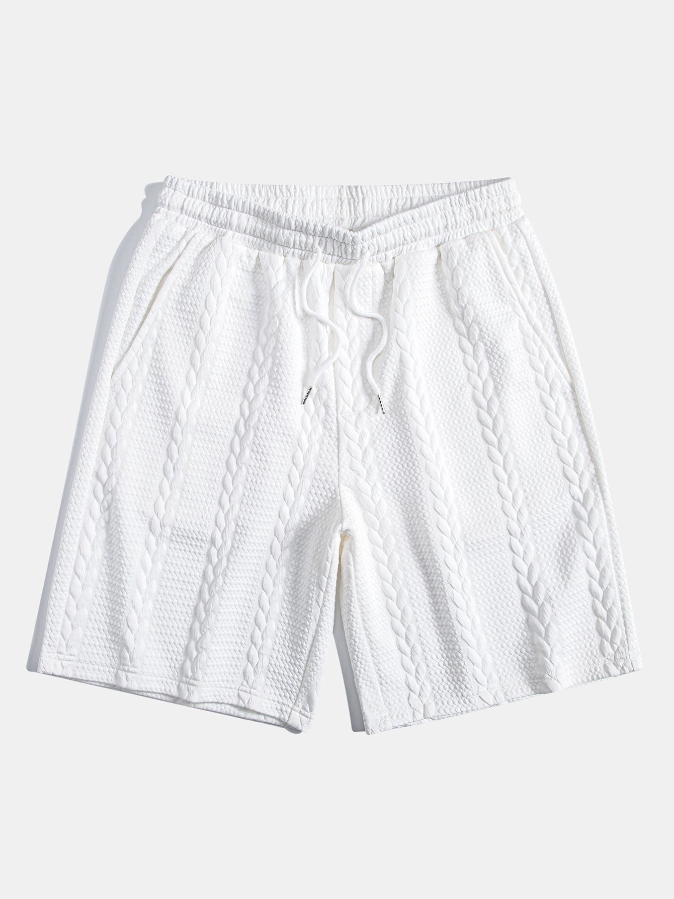 Twist Jacquard Shorts - Naturzy