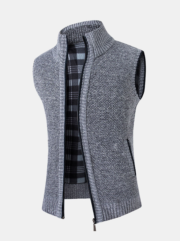 Man Vest Sweater - Naturzy