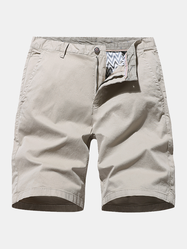 Man Washed Chino Shorts - Naturzy