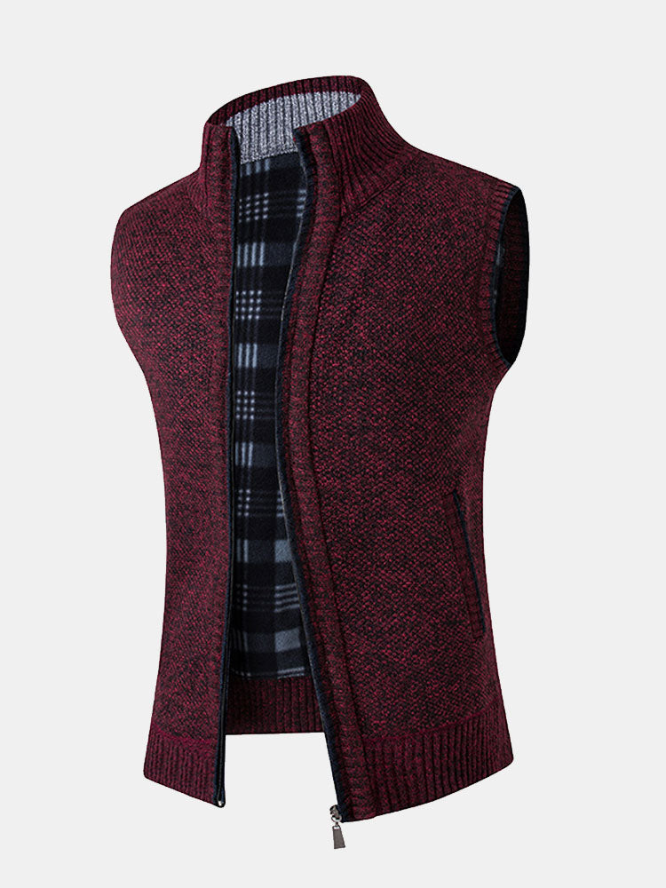 Man Vest Sweater - Naturzy