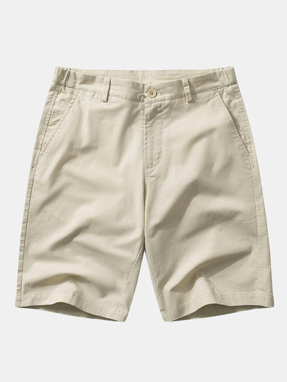 Cotton Chino Shorts - Naturzy