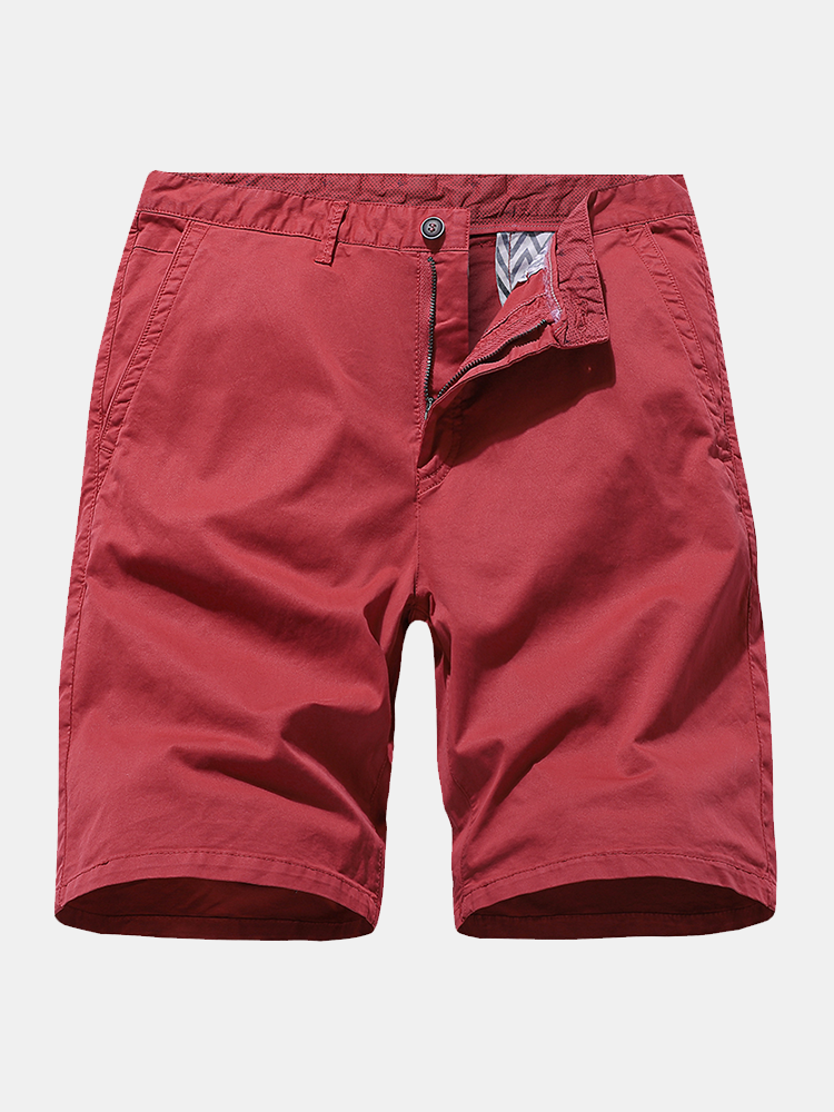 Man Washed Chino Shorts - Naturzy
