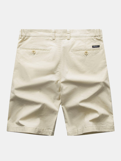 Cotton Chino Shorts - Naturzy
