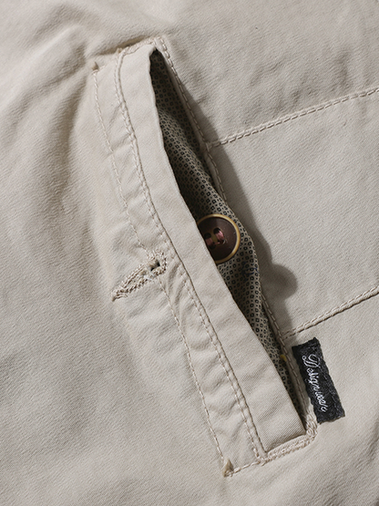 Man Washed Chino Shorts - Naturzy