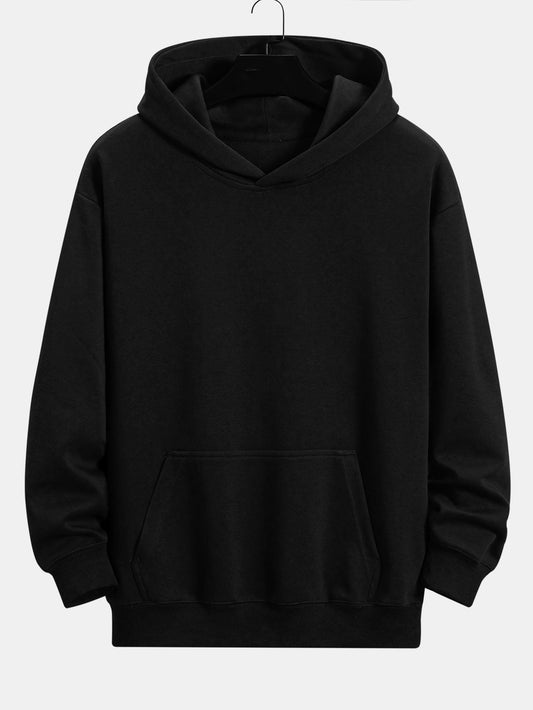 Slogan Samurai Back Print Relax Fit Hoodie - Naturzy