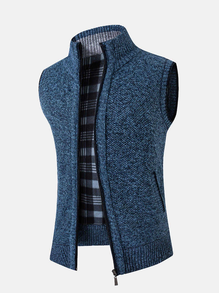 Man Vest Sweater - Naturzy