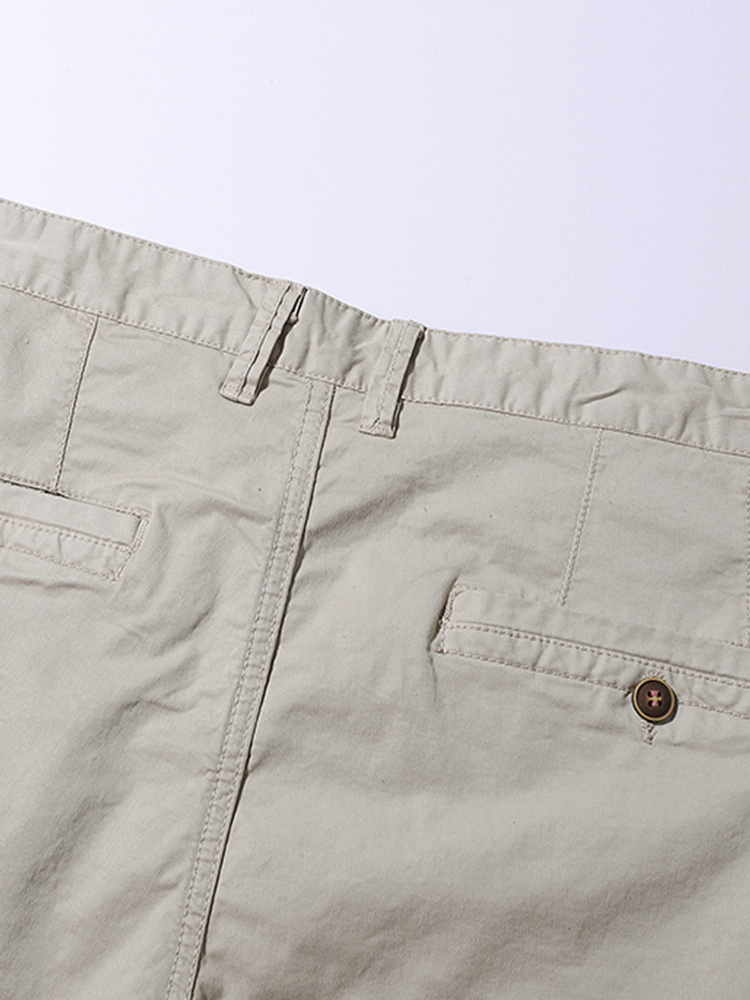 Man Washed Chino Shorts - Naturzy