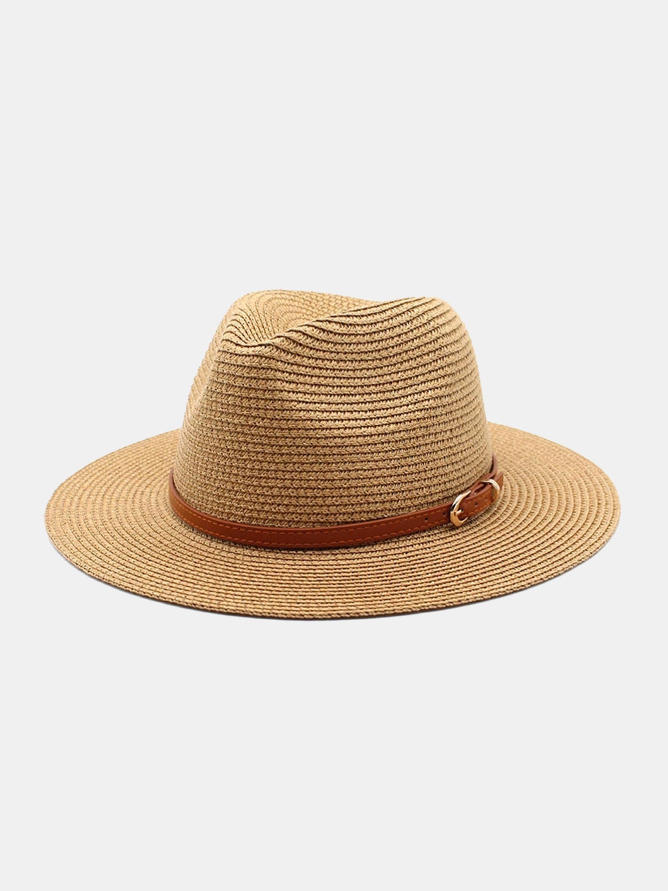 Summer Beach Wide Brim Panama Hat Straw Hat - Naturzy
