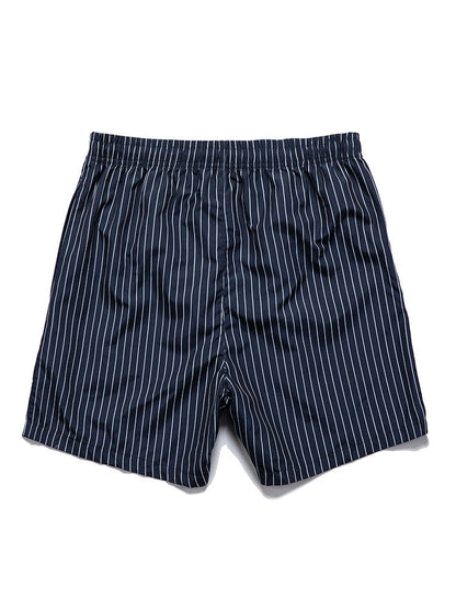 Striped Print Swim Shorts - Naturzy