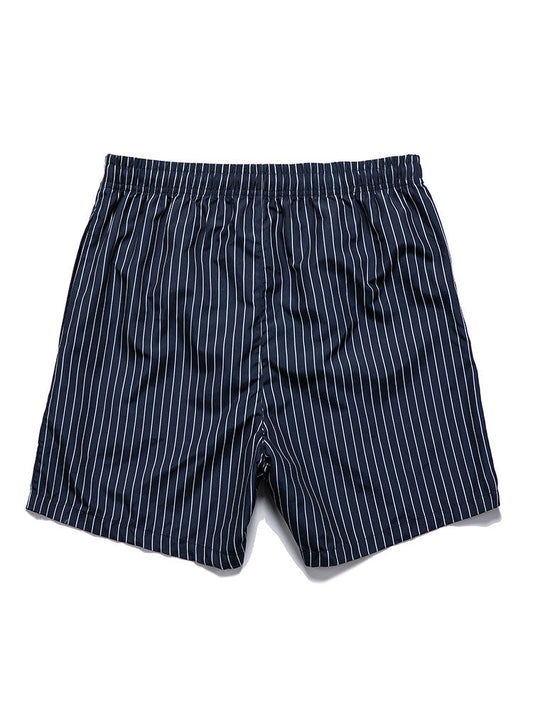 Striped Print Swim Shorts - Naturzy