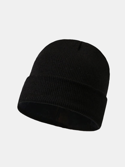 1pc Letter  A-Z Warm Knit Beanie Hat - Naturzy