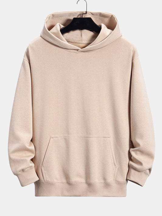 Basic Relax Fit Hoodie - Naturzy
