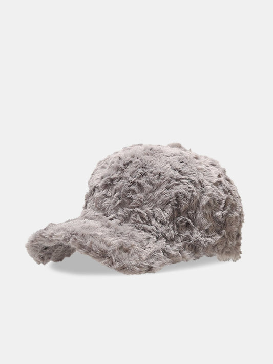 Irregular Plush Decoration Baseball Cap - Naturzy
