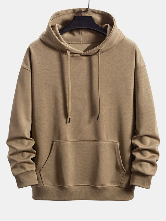 Basic Relax Fit Hoodie - Naturzy