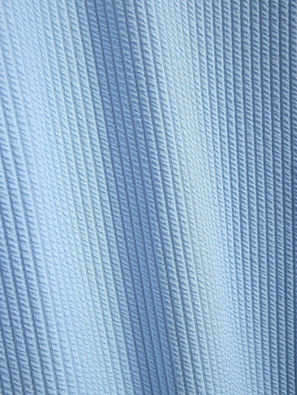 Ribbed Cuban Collar Polo - Naturzy