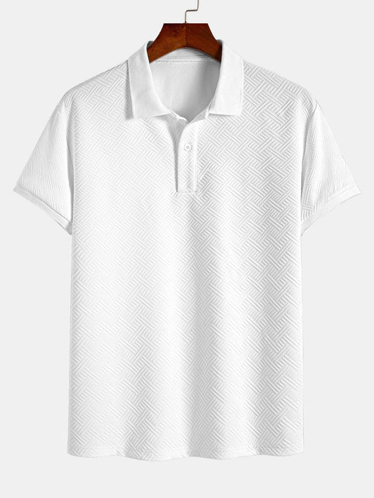Striped Jacquard Polo - Naturzy
