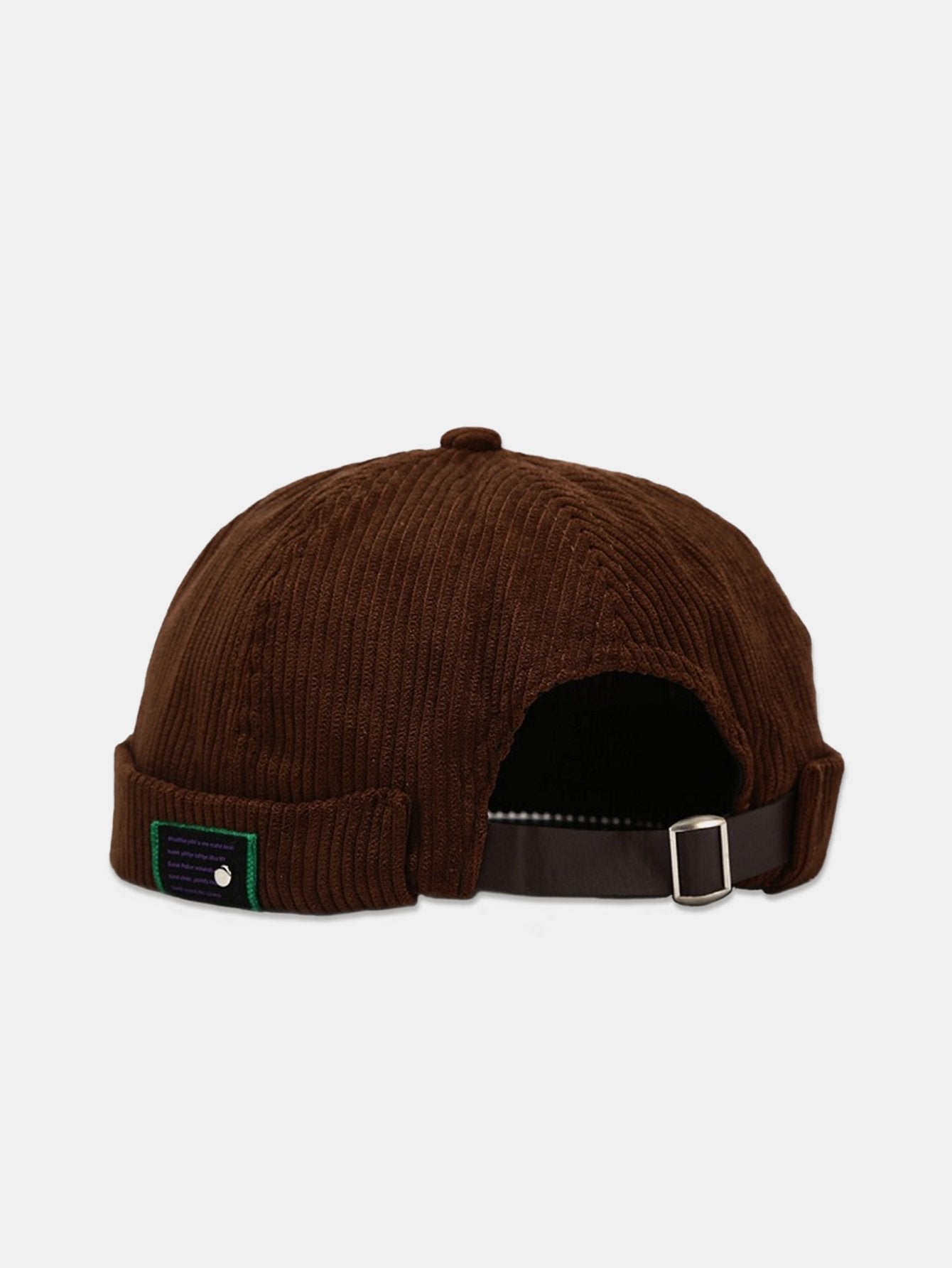 Japanese Harajuku Style Corduroy Brimless Hat - Naturzy