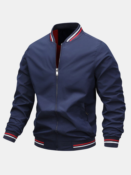 Zip Bomber Jacket - Naturzy