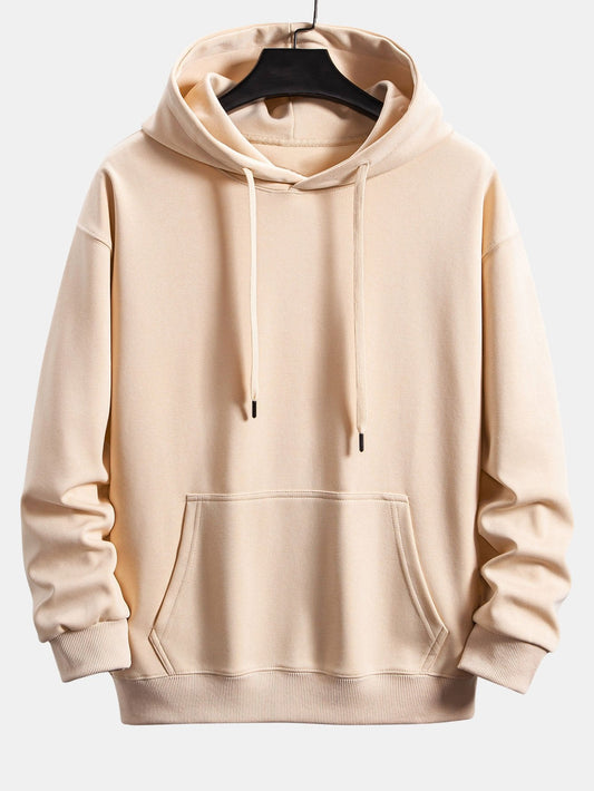 Basic Relax Fit Hoodie - Naturzy