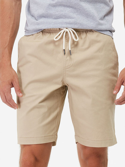 Drawstring Chino Shorts - Naturzy