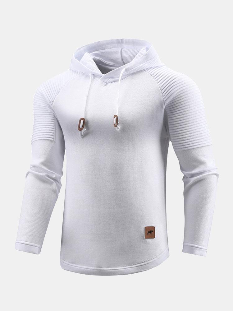 Slim Fit Hooded Sweater - Naturzy