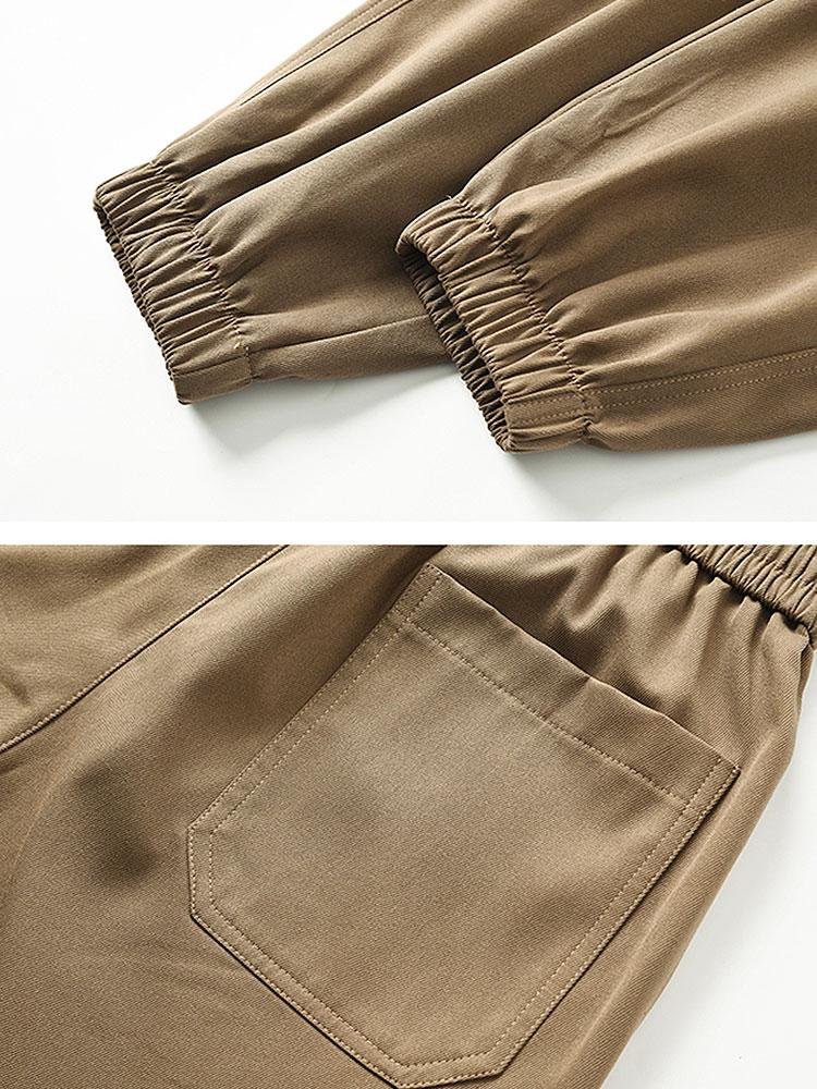 Chino Cargo Jogger Pants - Naturzy