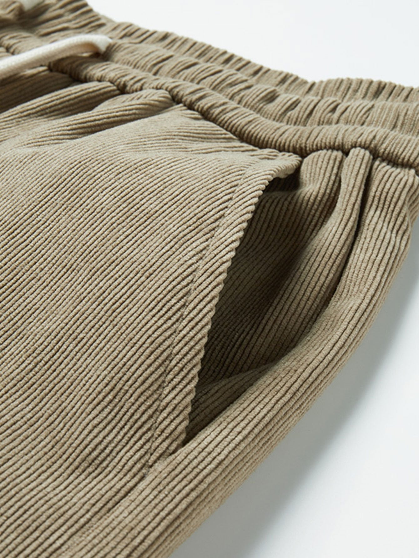 Corduroy Cargo Pants - Naturzy