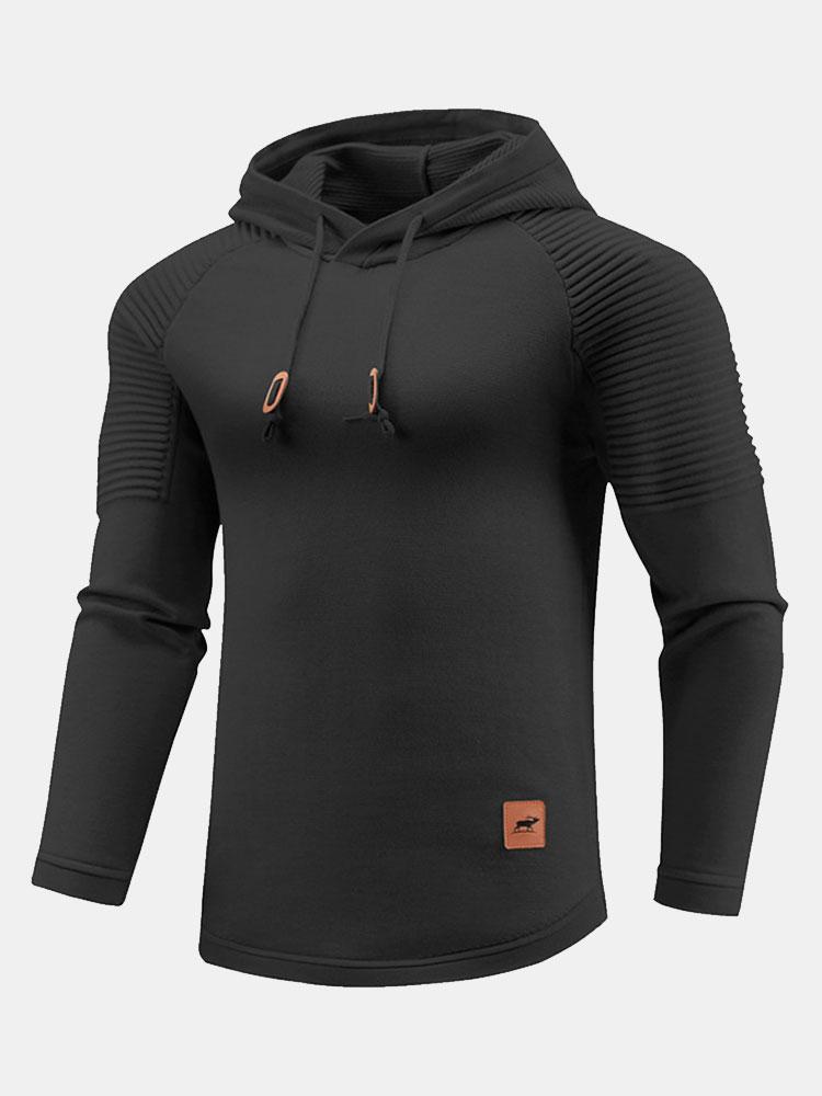 Slim Fit Hooded Sweater - Naturzy