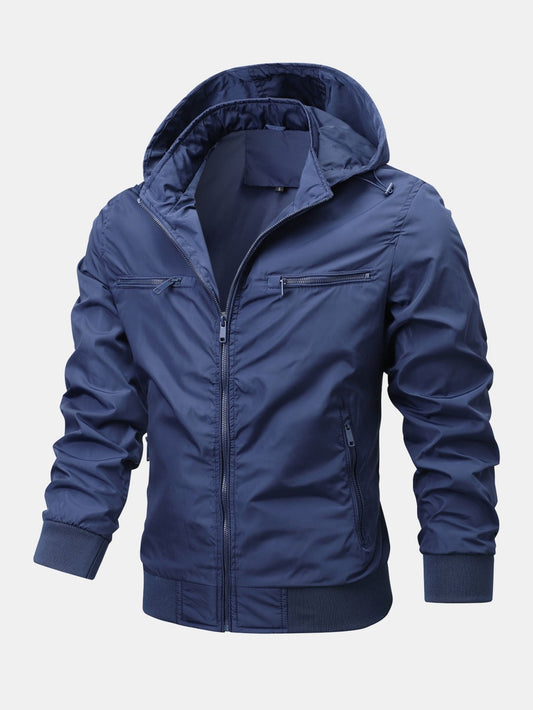 Detachable Hooded Jacket - Naturzy