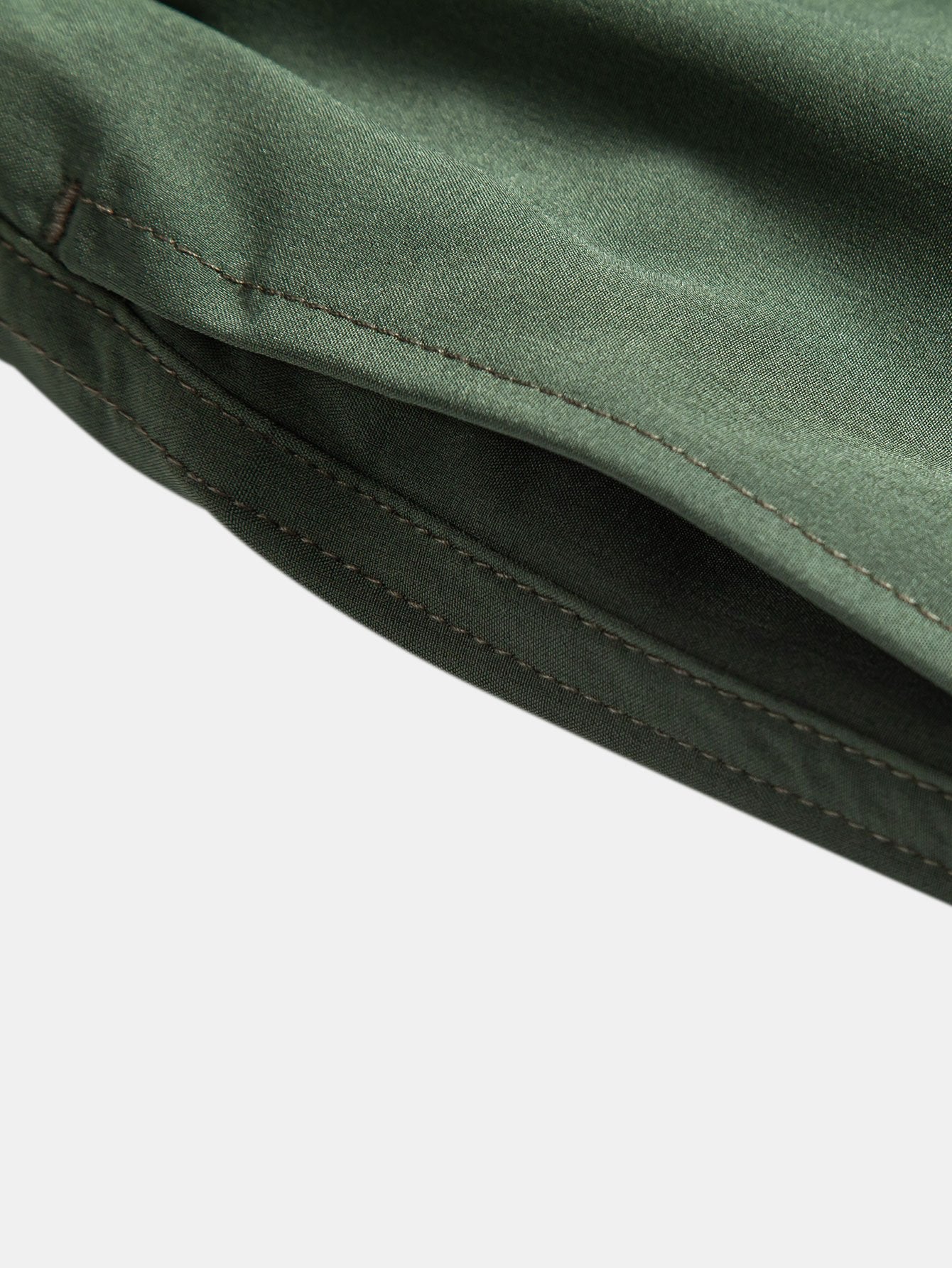 Solid Drawstring Swim Shorts - Naturzy