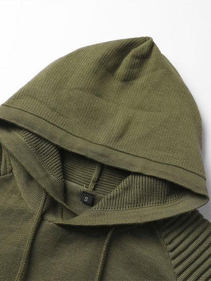 Slim Fit Hooded Sweater - Naturzy