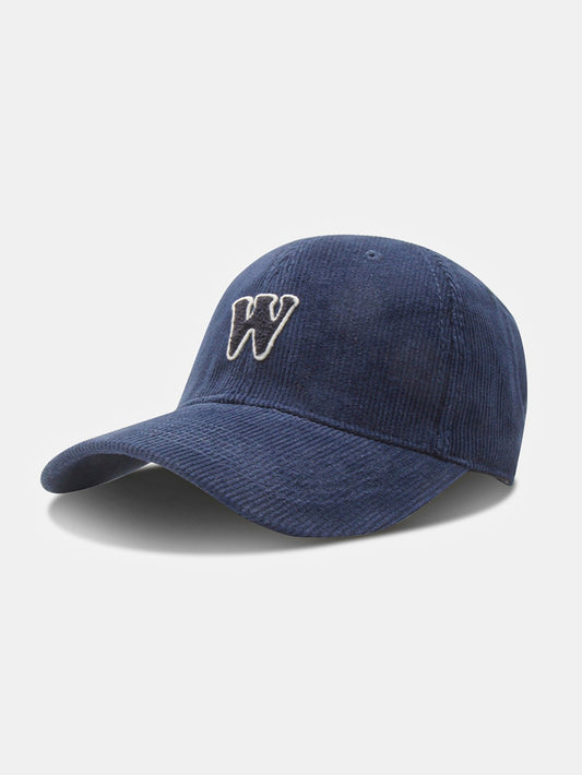 Fashionable Corduroy Retro Baseball Cap - Naturzy