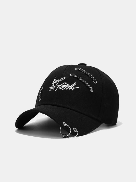 Iron Hoop Design Couple Baseball Cap - Naturzy