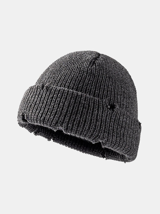 Hip Hop Worn Brimless Knitted Hat - Naturzy