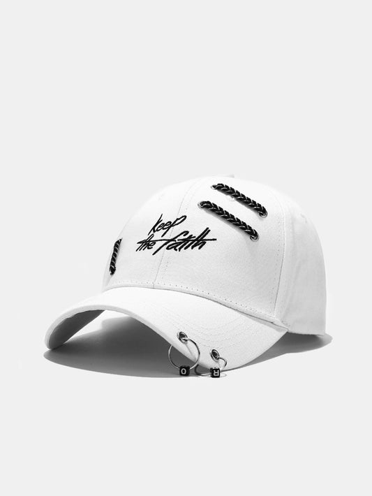 Iron Hoop Design Couple Baseball Cap - Naturzy
