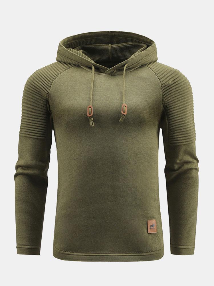 Slim Fit Hooded Sweater - Naturzy