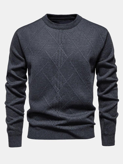 Geometric Rhombus Sweater - Naturzy