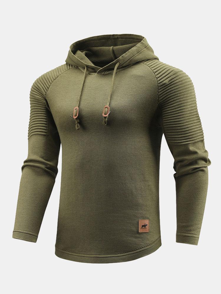 Slim Fit Hooded Sweater - Naturzy