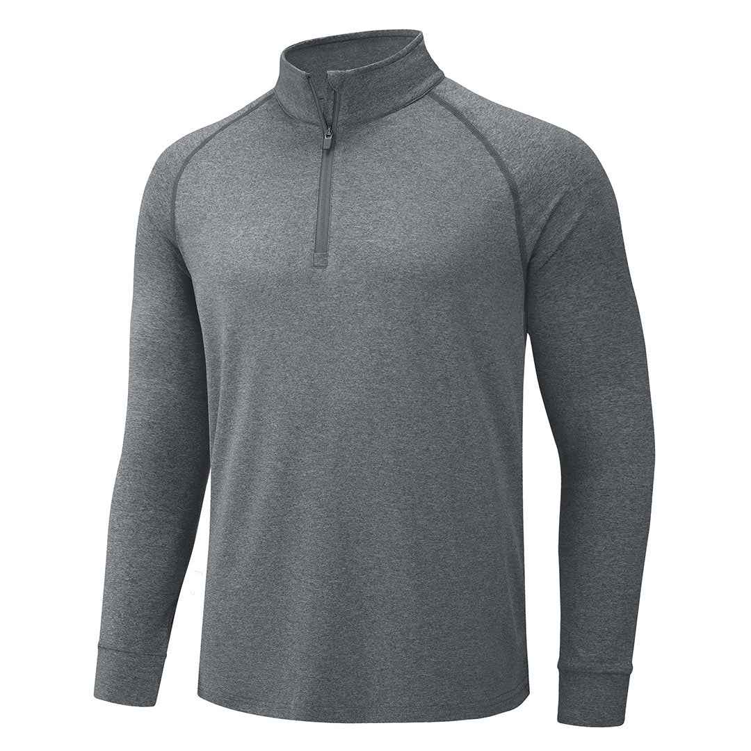 Men's 1/4 Zip Pullover Shirts Sun Protection UPF 50+ Long Sleeve