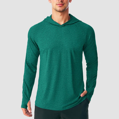 Men's Hooded UPF 50+ Sun Protection Sherpa Fishing Shirt - MAGCOMSEN